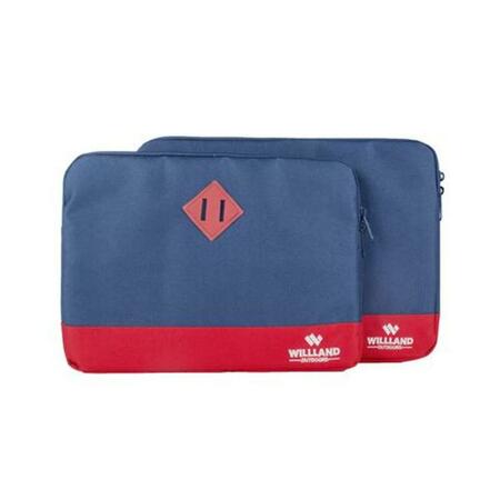 WILLLAND OUTDOORS 13.3 in. Sleeve Classica Laptop Sleeve, Navy B60807